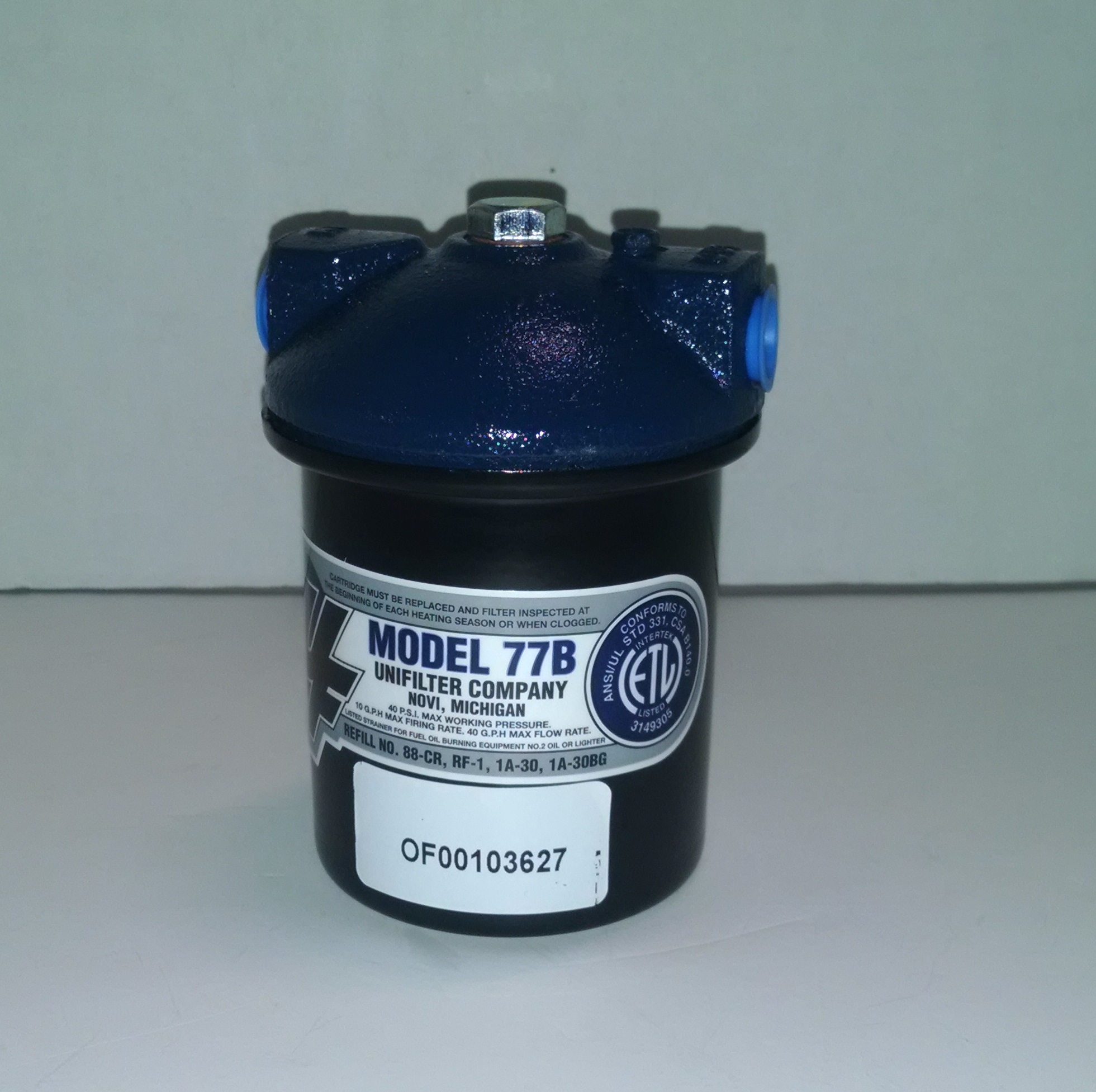 77B COMPLETE OIL FILTER UNIFILTER