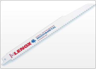 156R RECIPROCATING BLADE,  BI-METAL, 12" long, 6 